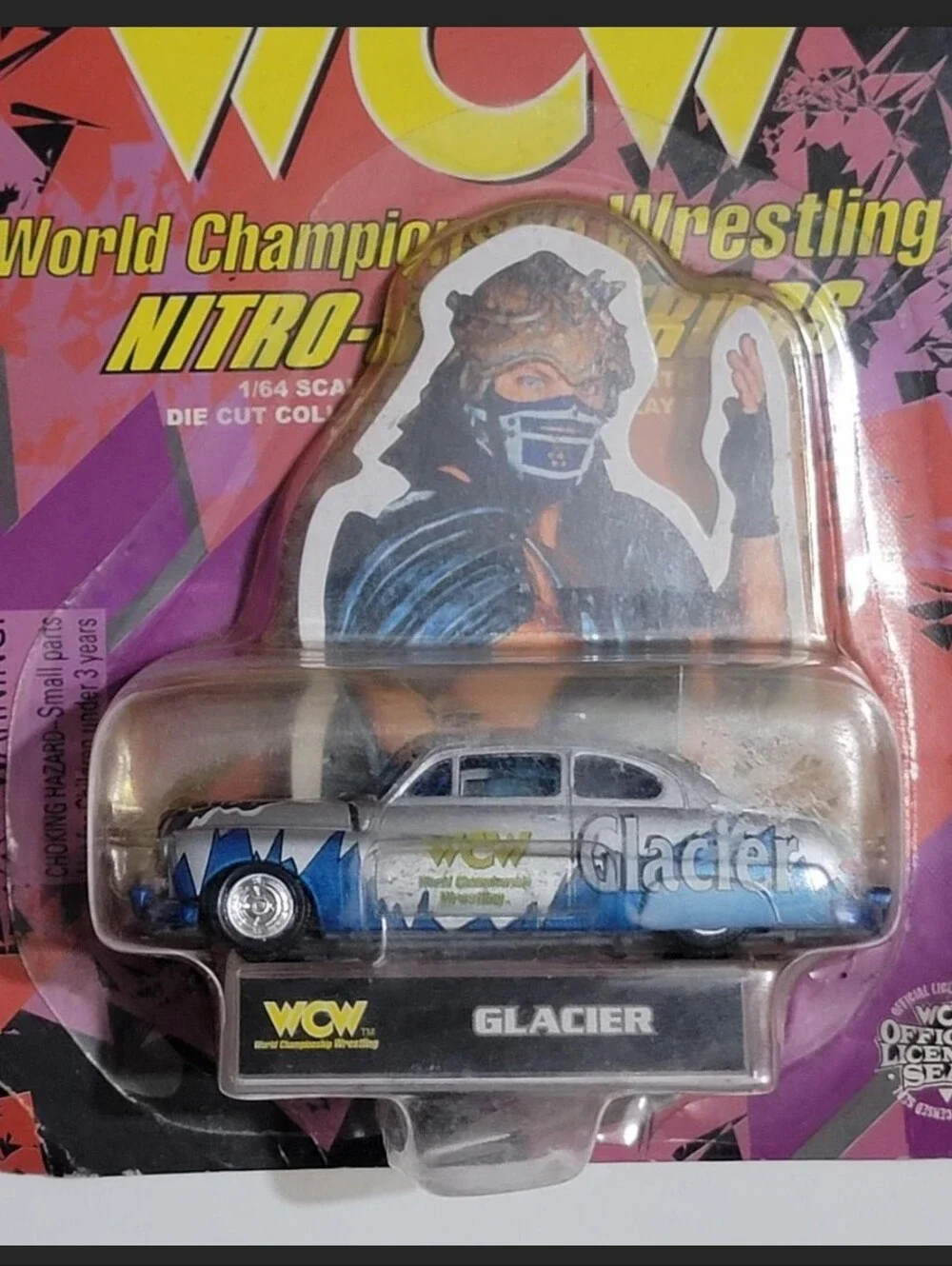 Glacier WCW Nitro-Street Rods Die Cast Car by Racing Champions 1998 1/64
